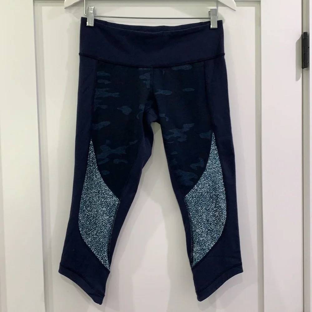 Lululemon Wunder Under Crop Leggings Sz 6